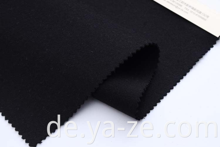 Garantierte Qualität doppelseitiger Side -Side -Side -Garn gefärbt Fleece Woll Woll -Mantel Hersteller Stoff für Anzugmantel Tuch